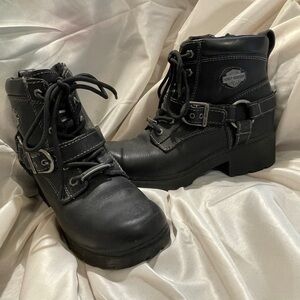 Women’s Harley Davidson Tegan ankle boots size 6.5
